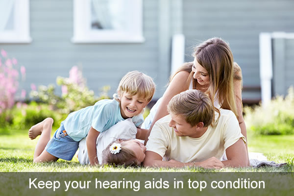 Keep children's hearing aids in their best condition